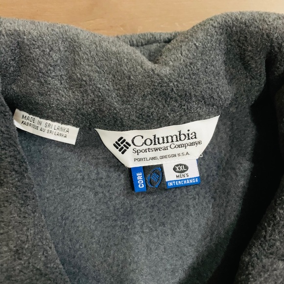 Vintage Columbia Men’s Fleece Zip Up Sweater - Picture 6 of 7